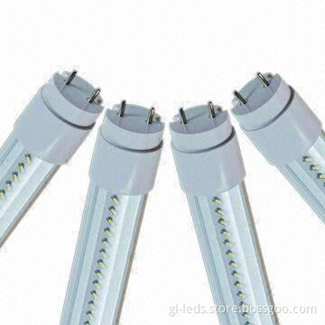 Transparent Cover LED Tube Lamps with 50 to 60Hz Frequency, 100 to 240V AC Input Voltage